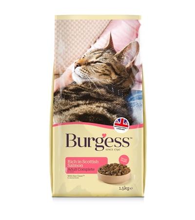 Burgess cat adult rijk aan schotse zalm