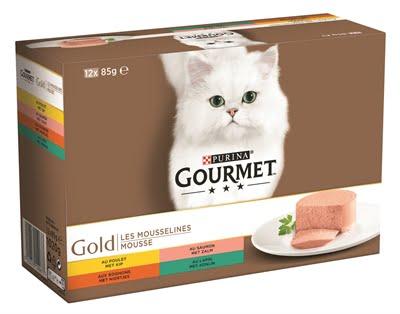Gourmet gold 12-pack fijne mousse