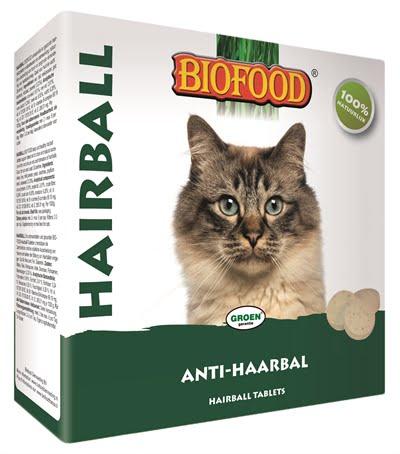 Biofood kattensnoepje hairball bij haarbal