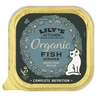 Lily's kitchen cat organic fish dinner