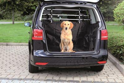 Trixie auto hondendeken kofferbak zwart