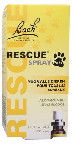 Bach rescue spray pets