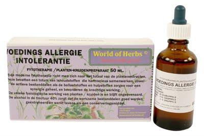World of herbs fytotherapie voedingsallergie / intolerantie