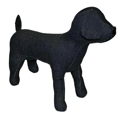 Croci paspop hond zwart