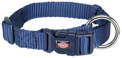 Trixie premium halsband hond indigo