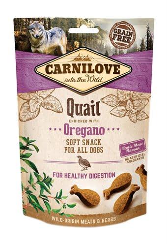 Carnilove soft snack kwartel / oregano