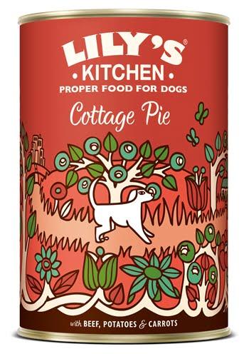 Lily's kitchen dog cottage pie