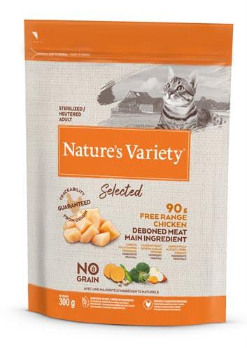 Natures variety selected sterilized free range chicken