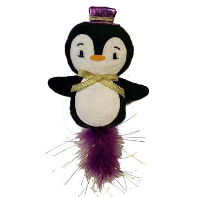 Happy Pet kerst Gemstone Forest Pinguin Kicker 22 x 10 x 2,5 cm