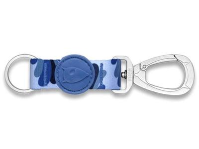Morso key cord sleutelhanger gerecycled splash blauw (L)