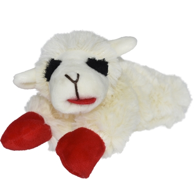 Happy pet lambchop schaap pluche (17X14X5 CM)